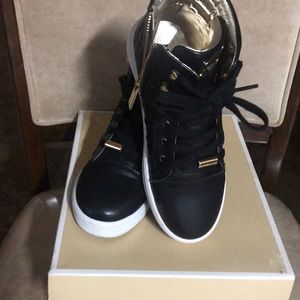 Kids Leather MK Sneakers